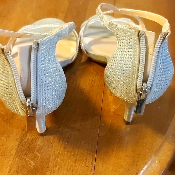 Silver sparkle sandals - Picture 2 of 3